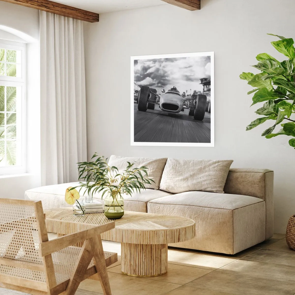 Poster - Power ist da! - 30x30 cm