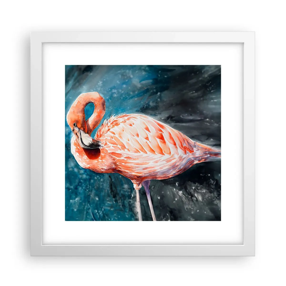 Poster in einem weißen Rahmen - Von Natur aus dekorativ - 30x30 cm