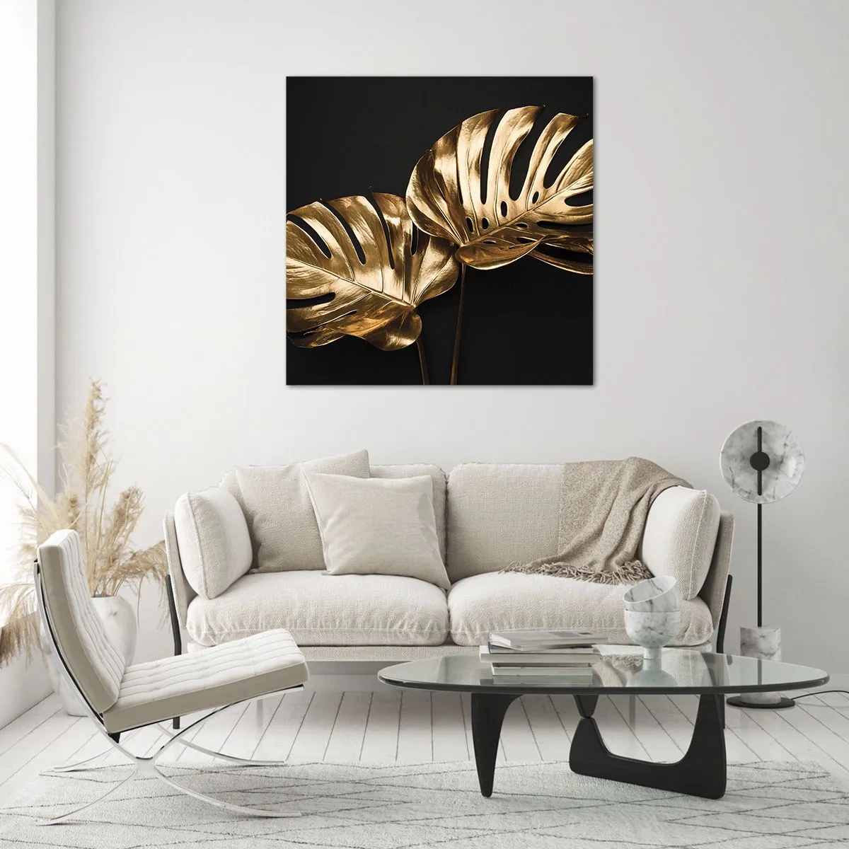 Glasbild - Bild auf glas - Die Schätze der Natur - 70x70 cm