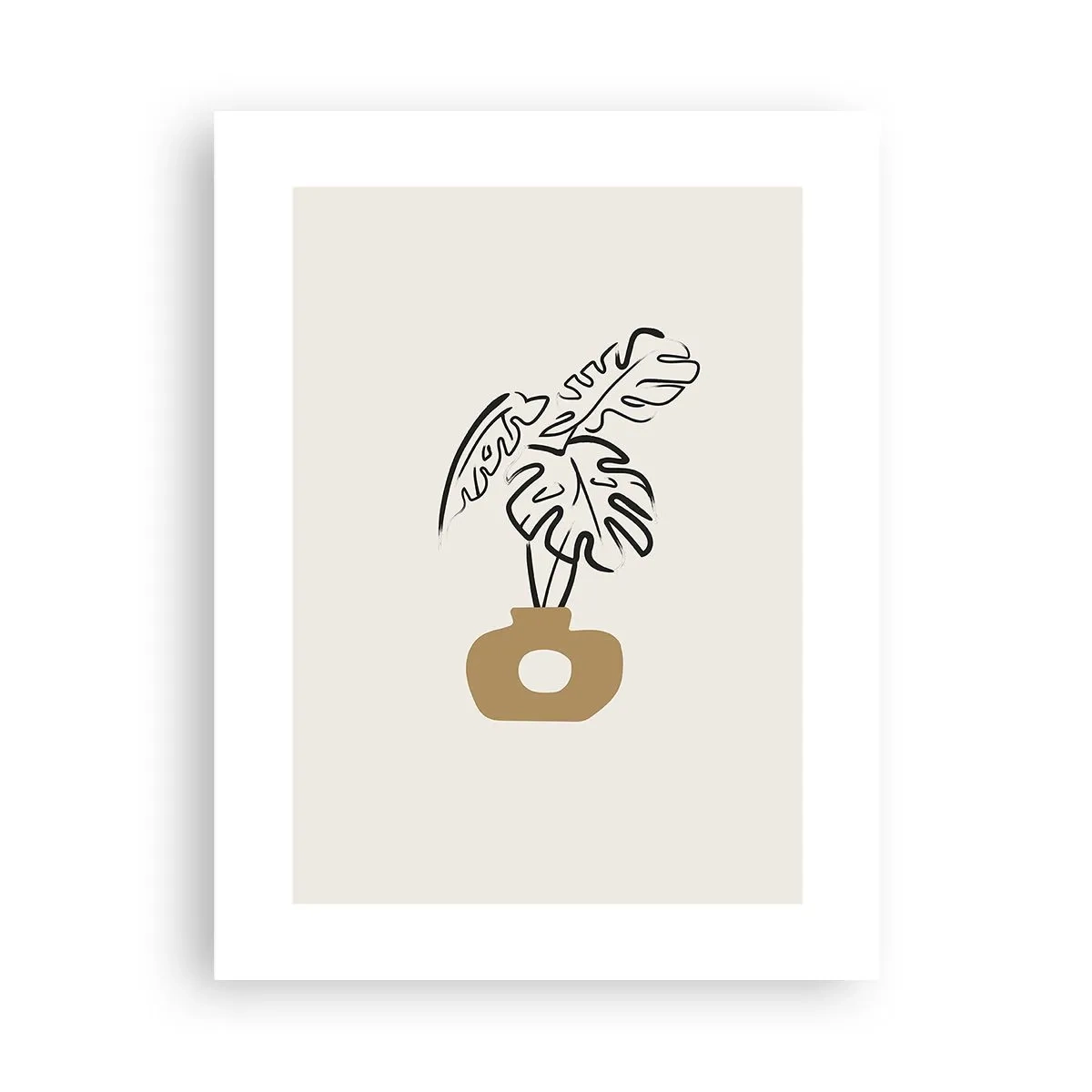 Poster - Monstera – Heimdekoration - 30x40 cm
