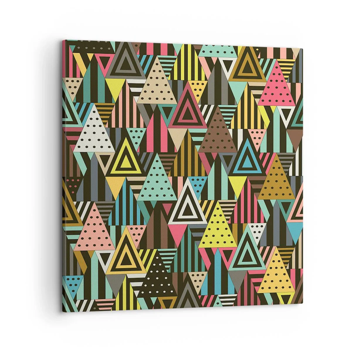 Bild auf Leinwand - Leinwandbild - Im Rhythmus auf drei - 50x50 cm