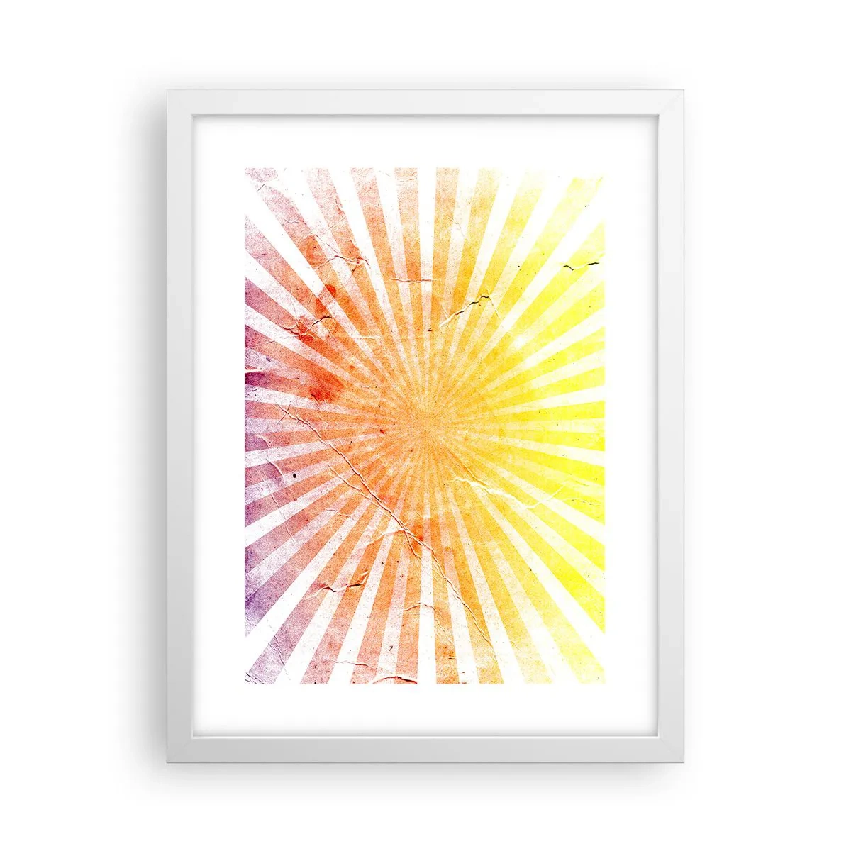 Poster in einem weißen Rahmen - Sonnenaufgänge und Sonnenuntergänge - 30x40 cm