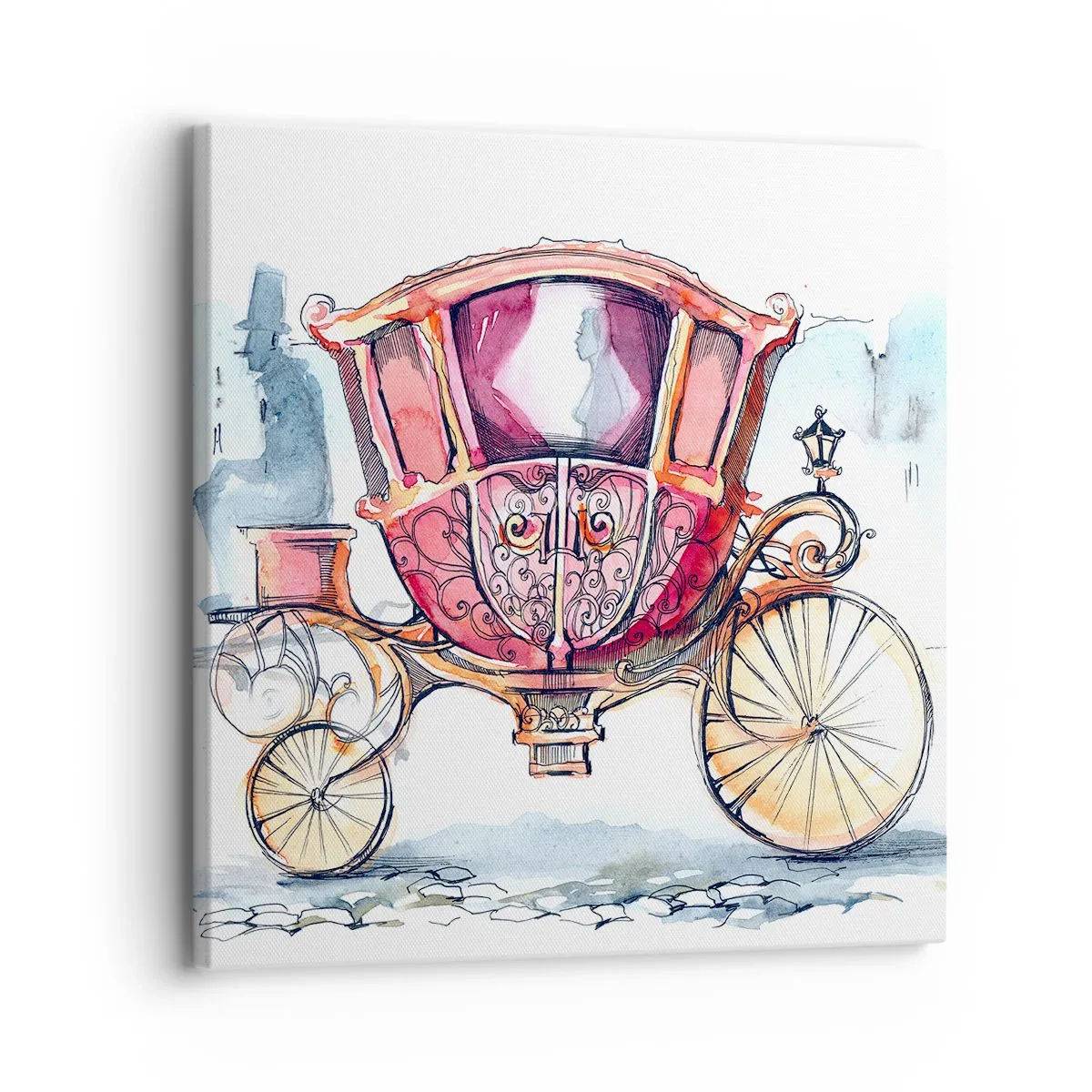 Bild auf Leinwand - Leinwandbild - Zur Hochzeit oder zum Abschlussball? - 30x30 cm