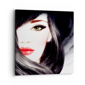 Bild auf Leinwand - Leinwandbild - Saphir-Optik - 40x40 cm