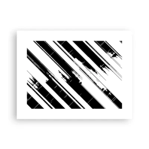 Poster - Eine intensive und dynamische Komposition - 40x30 cm