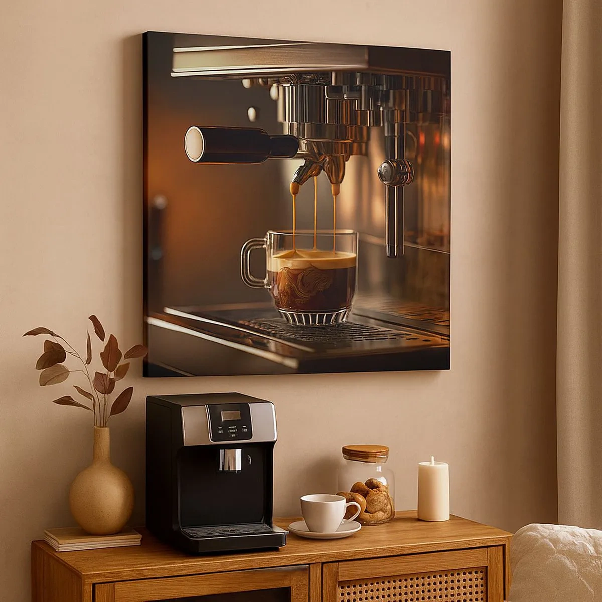 Bild auf Leinwand - Leinwandbild - Sinnliche Mischung - 30x30 cm