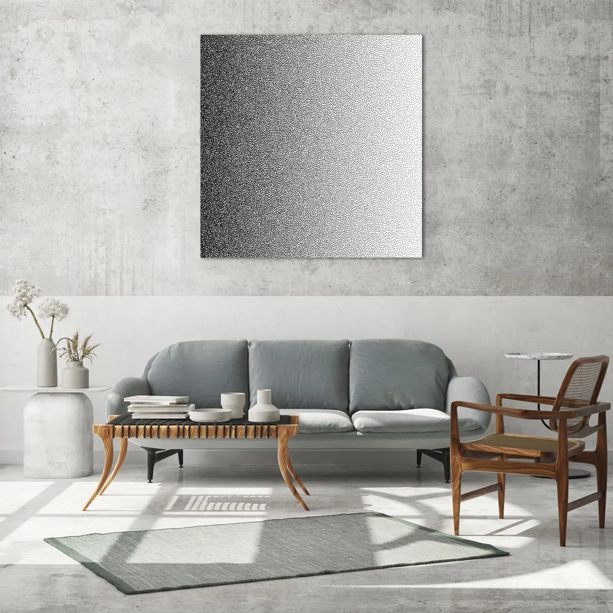 Glasbild - Bild auf glas - Dem Licht entgegen - 40x40 cm