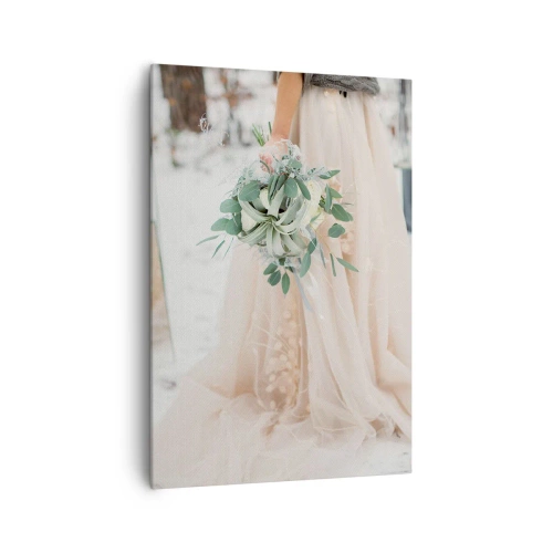 Bild auf Leinwand - Leinwandbild - Und sie lebten glücklich bis ans Ende - 70x100 cm