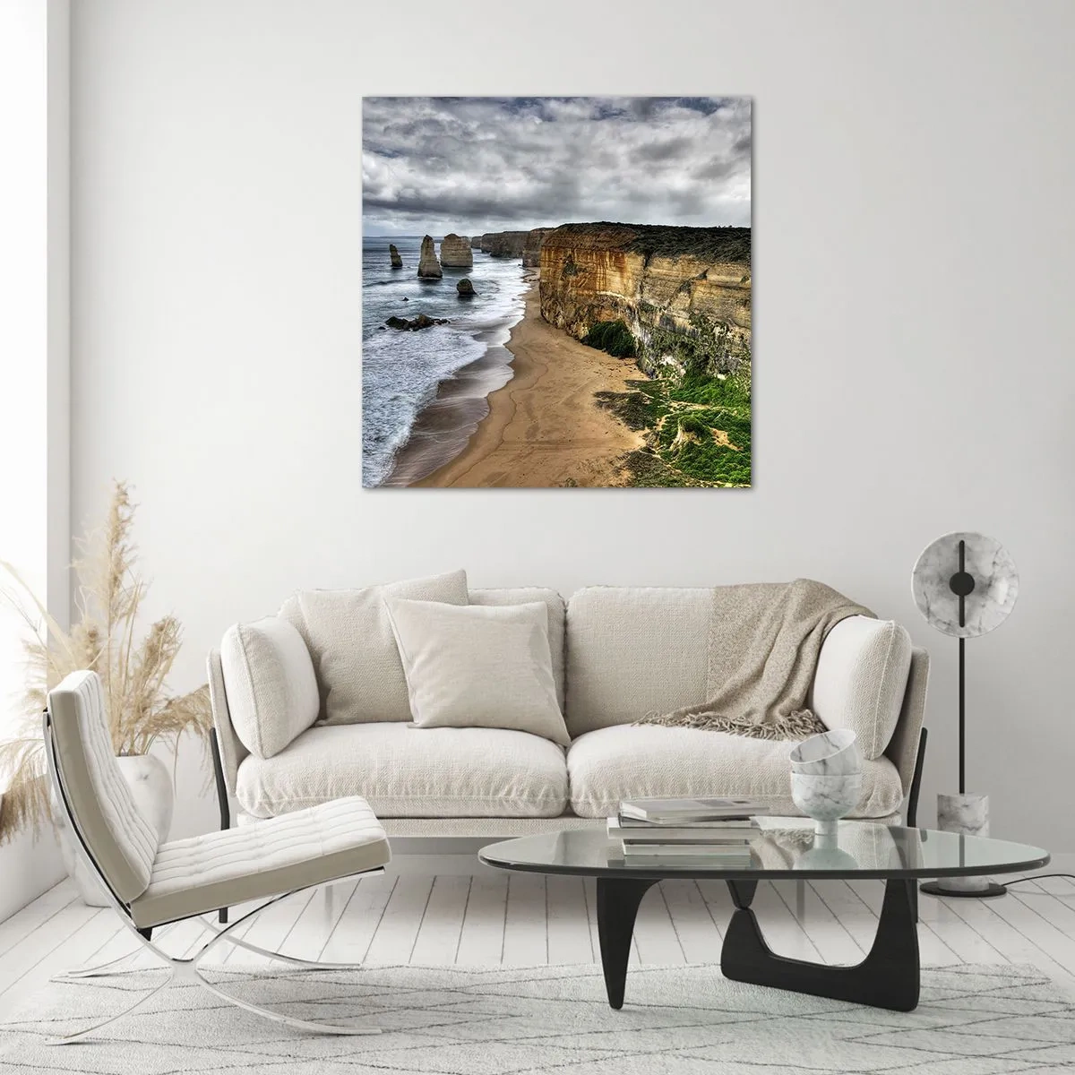 Glasbild - Bild auf glas - Rohe Schönheit - 70x70 cm