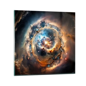 Glasbild - Bild auf glas - Anfang - 30x30 cm