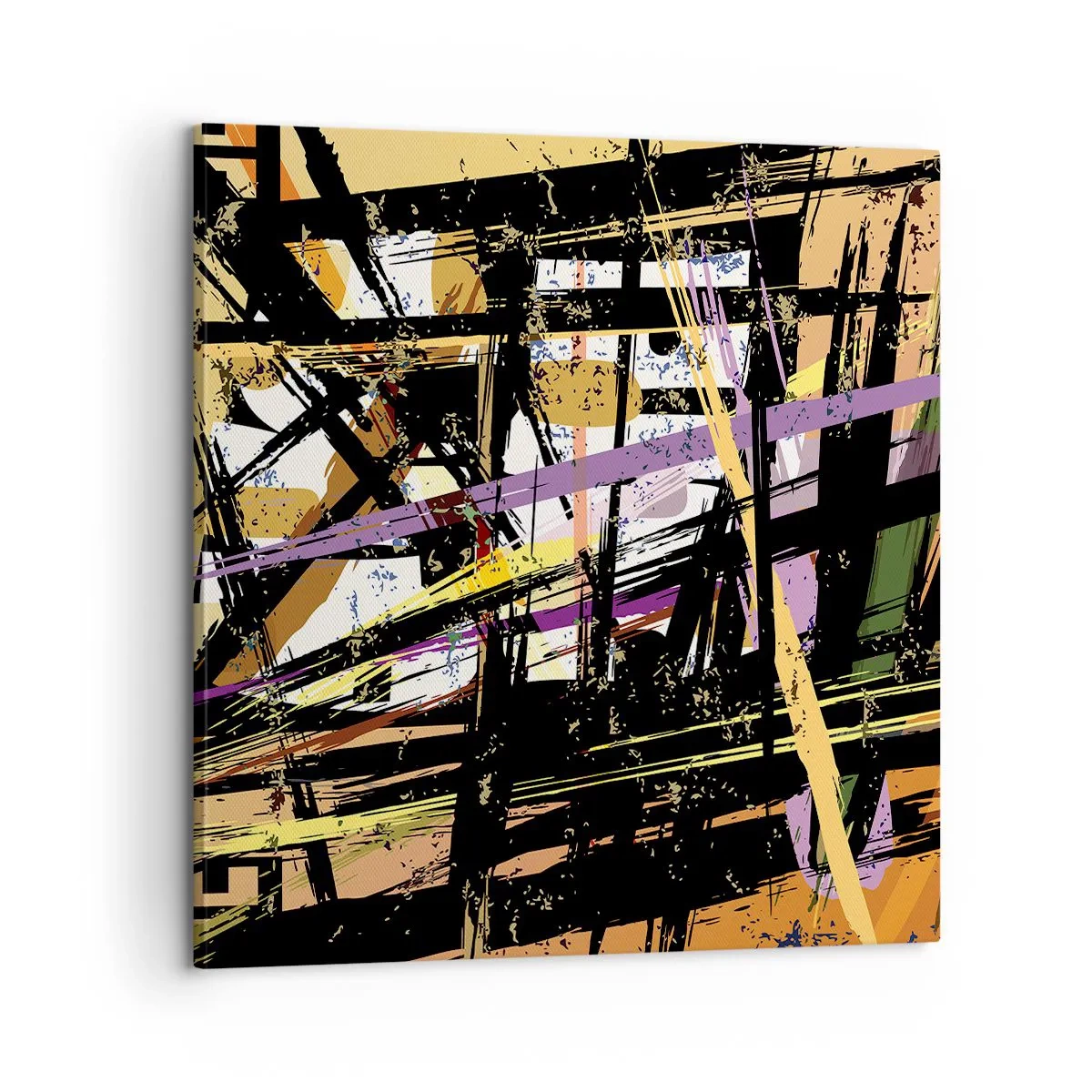 Bild auf Leinwand - Leinwandbild - Ein scharfer Schnitt - 60x60 cm