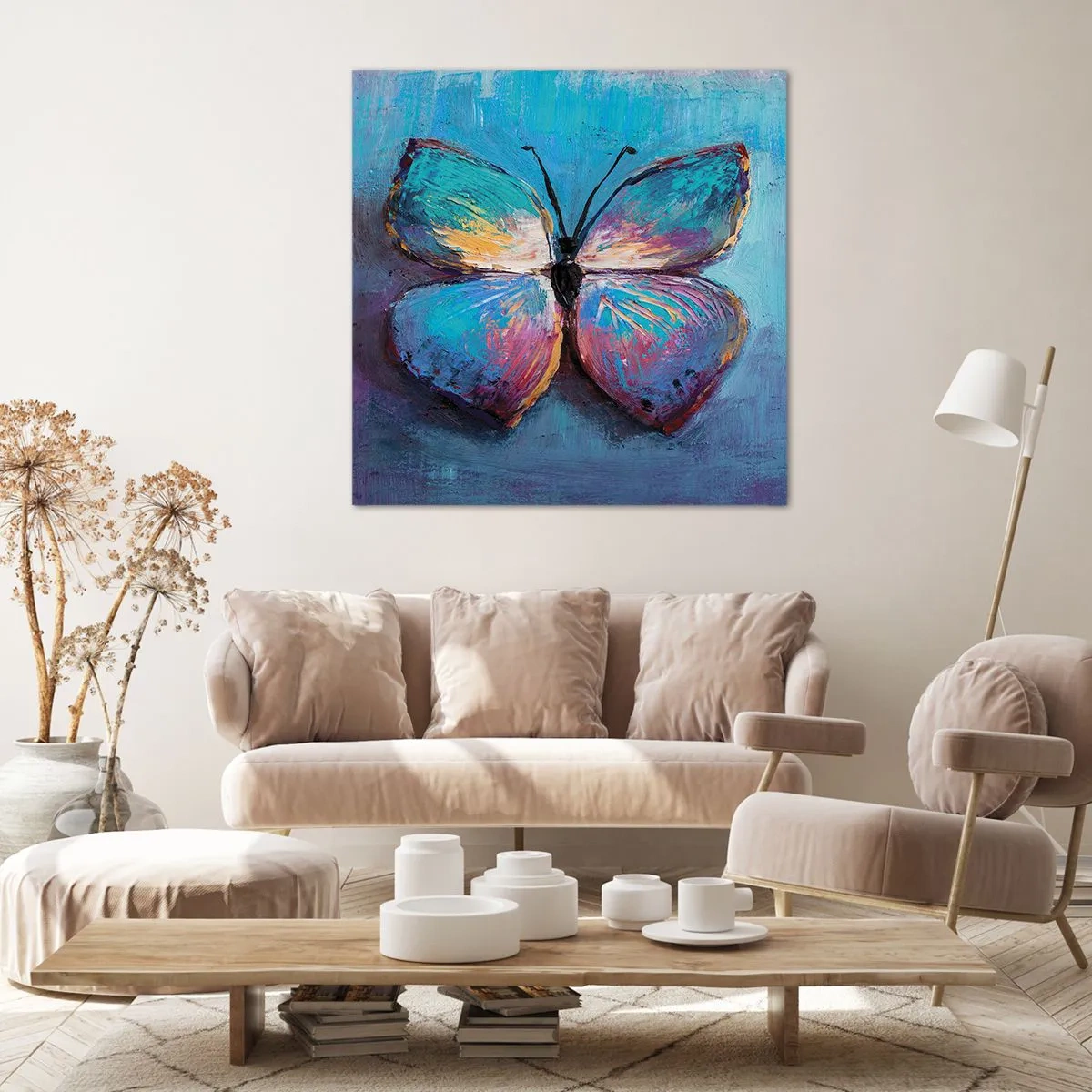 Bild auf Leinwand - Leinwandbild - In all seiner Pracht - 70x70 cm