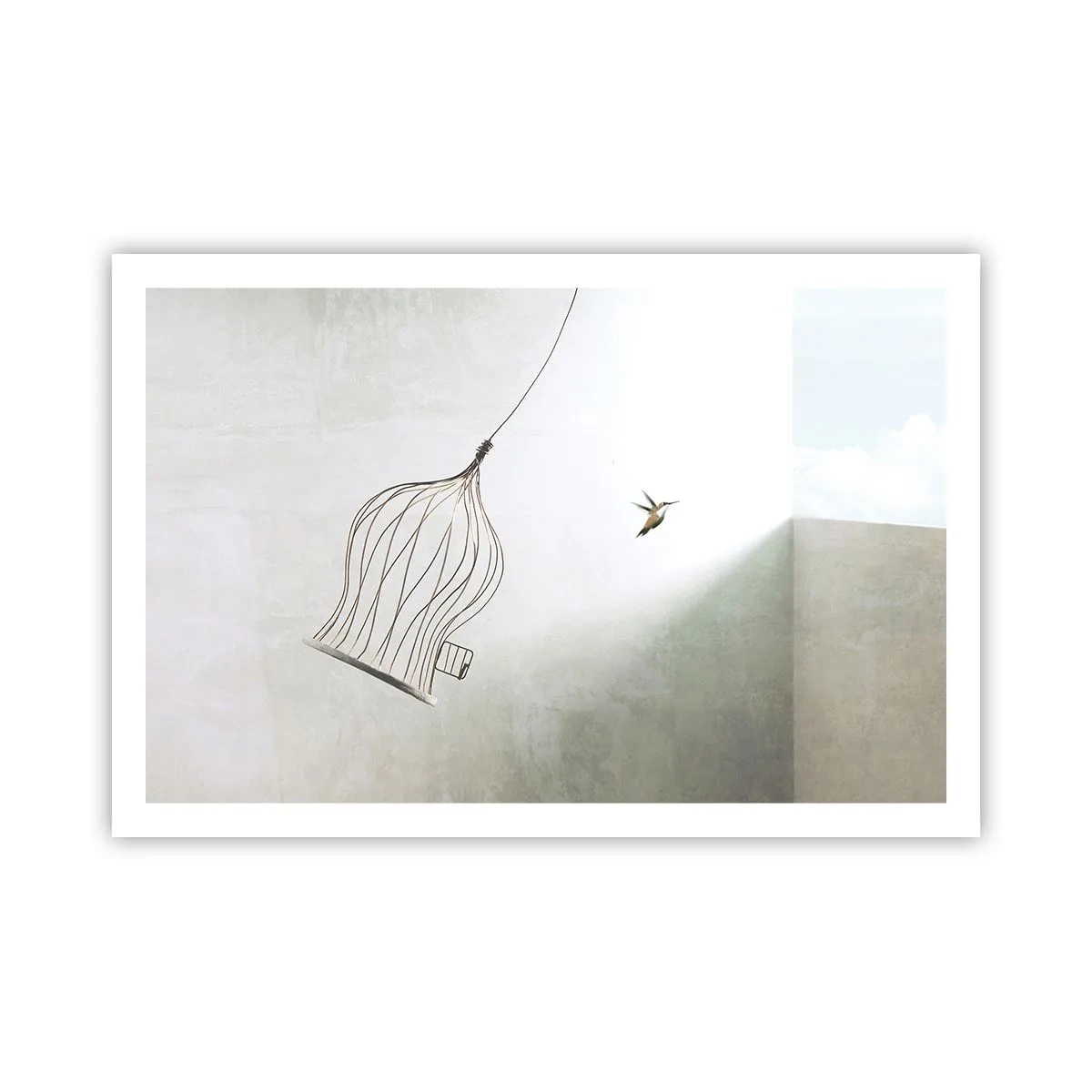 Poster - In seinem Element - 91x61 cm