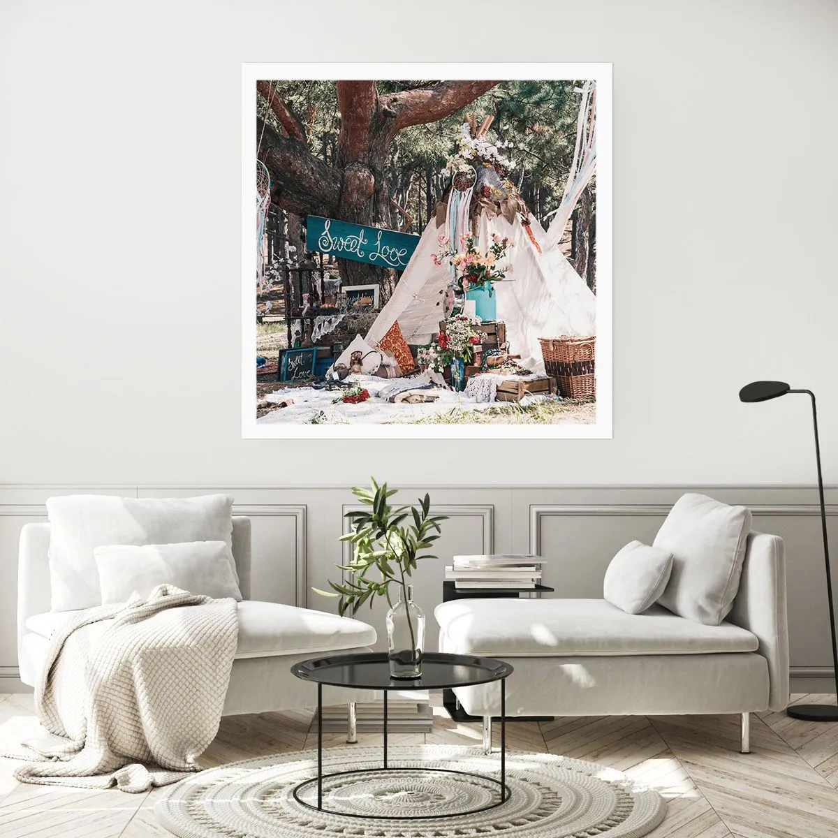 Poster - Liebe machen ... - 40x40 cm