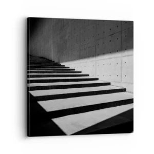 Bild auf Leinwand - Leinwandbild - Rohe Schönheit des Modernismus - 30x30 cm