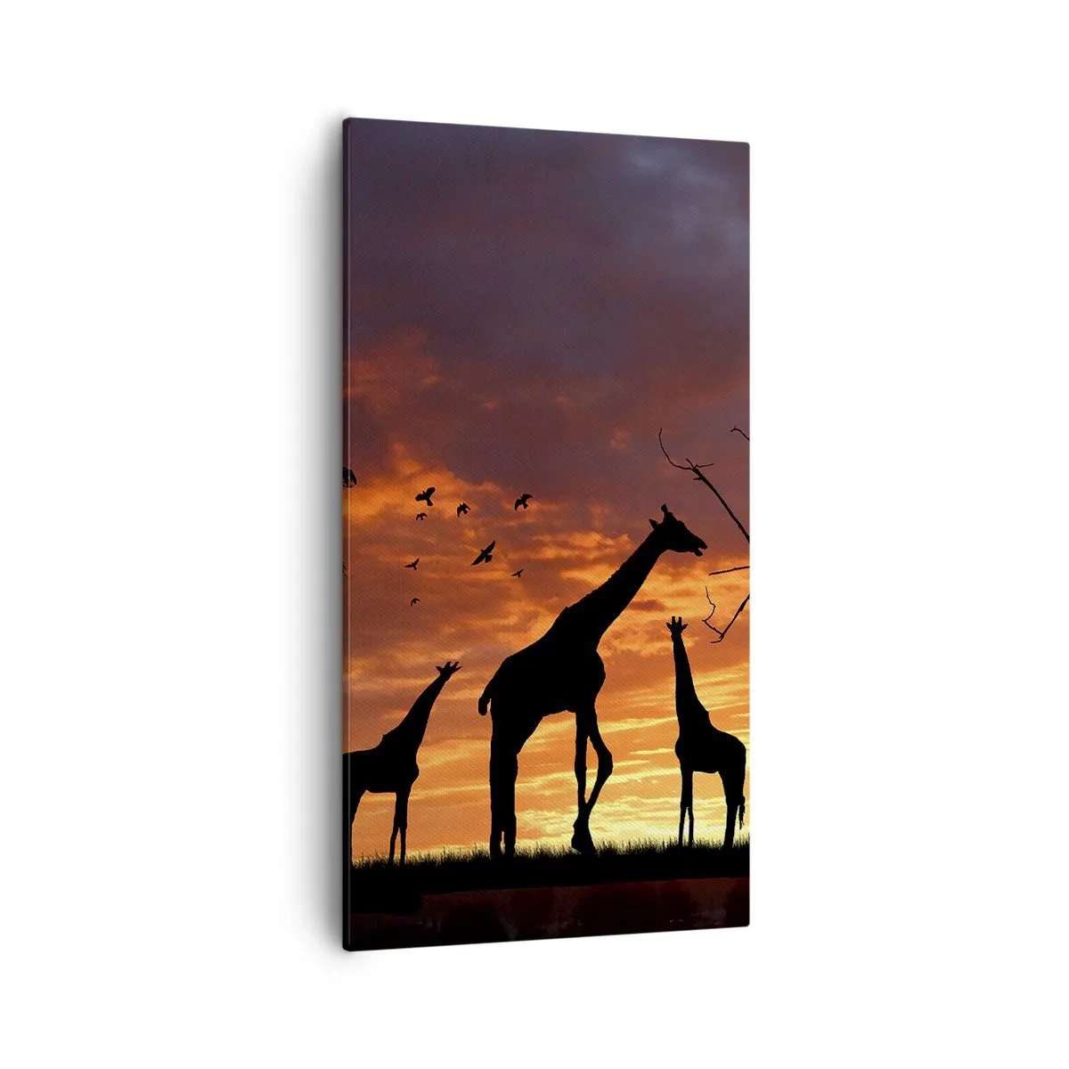 Bild auf Leinwand - Leinwandbild - Ein kleines Abendessen mit deinen Liebsten - 55x100 cm