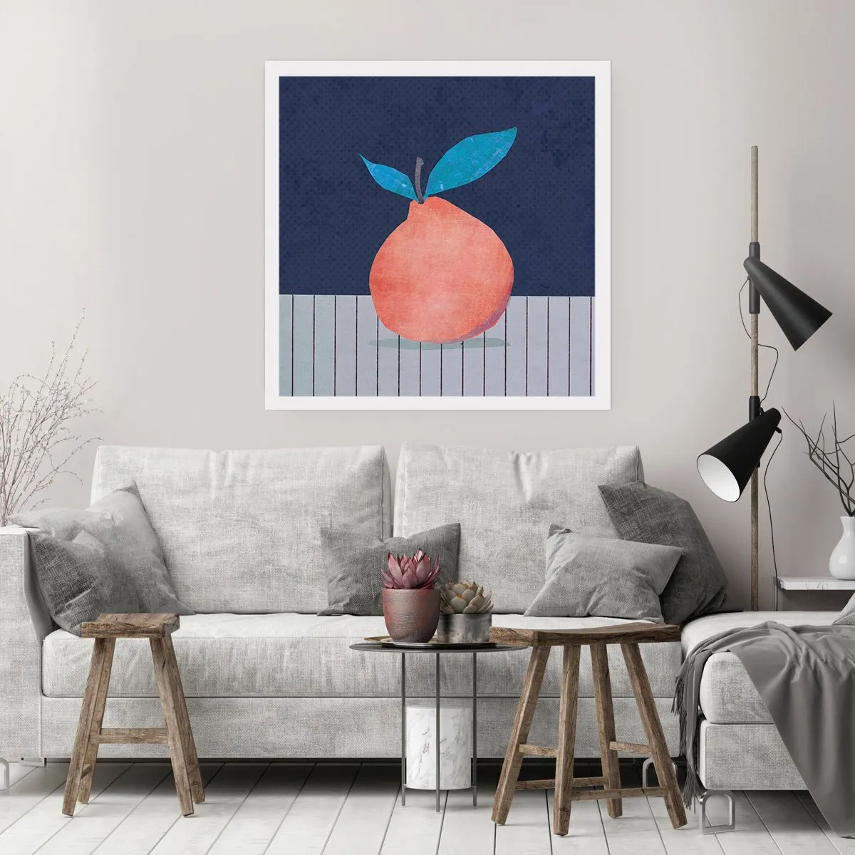 Poster - Konvexität und Ebene - 30x30 cm