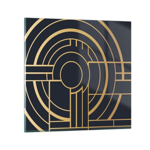 Glasbild - Bild auf glas - Wendungen der Dinge - 30x30 cm