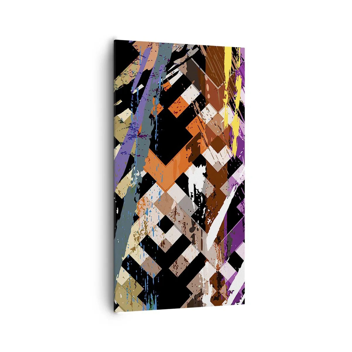 Bild auf Leinwand - Leinwandbild - Quadriert - 65x120 cm