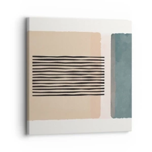 Bild auf Leinwand - Leinwandbild - Alles ist in Ordnung - 30x30 cm