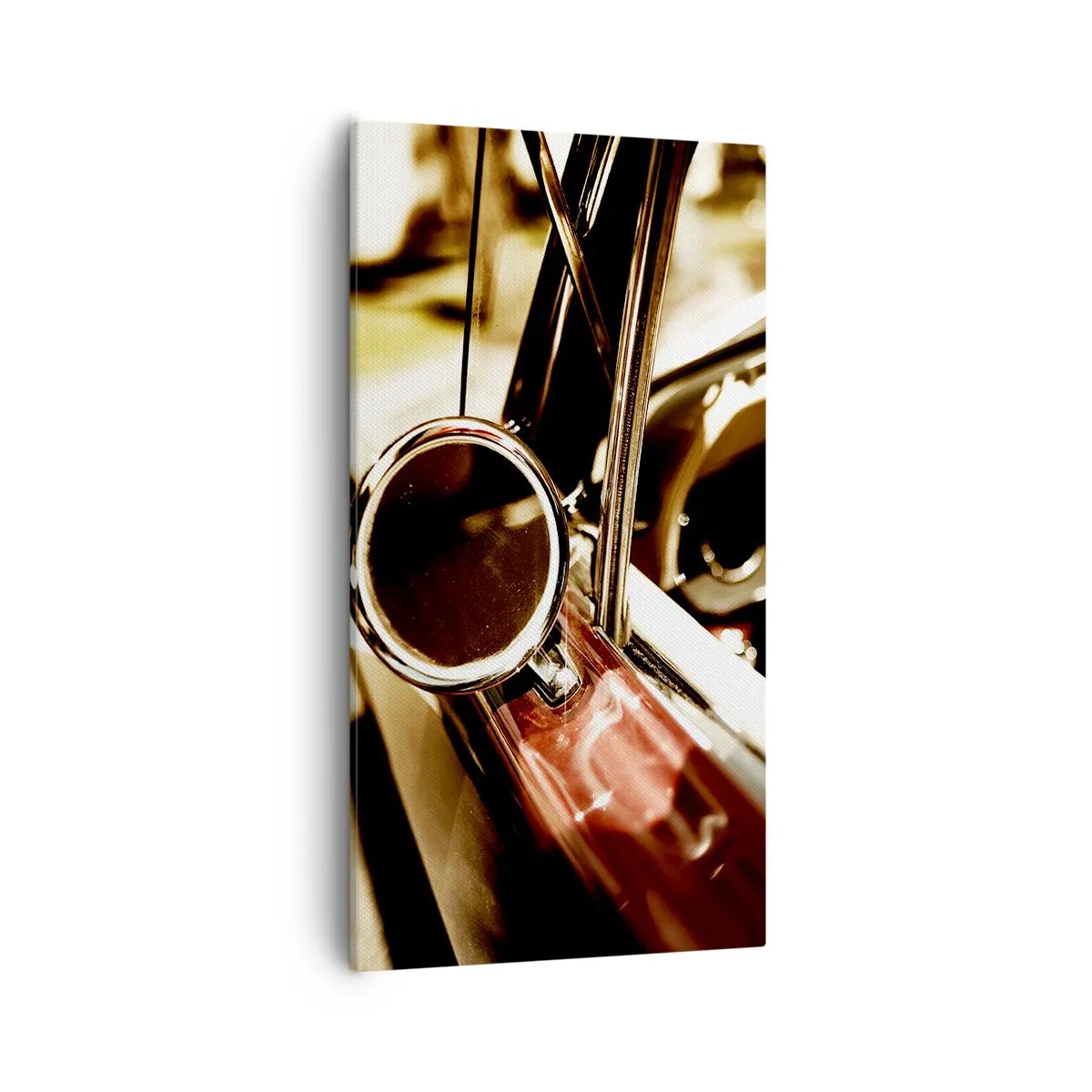 Bild auf Leinwand - Leinwandbild - Ein Auto mit Seele - 55x100 cm