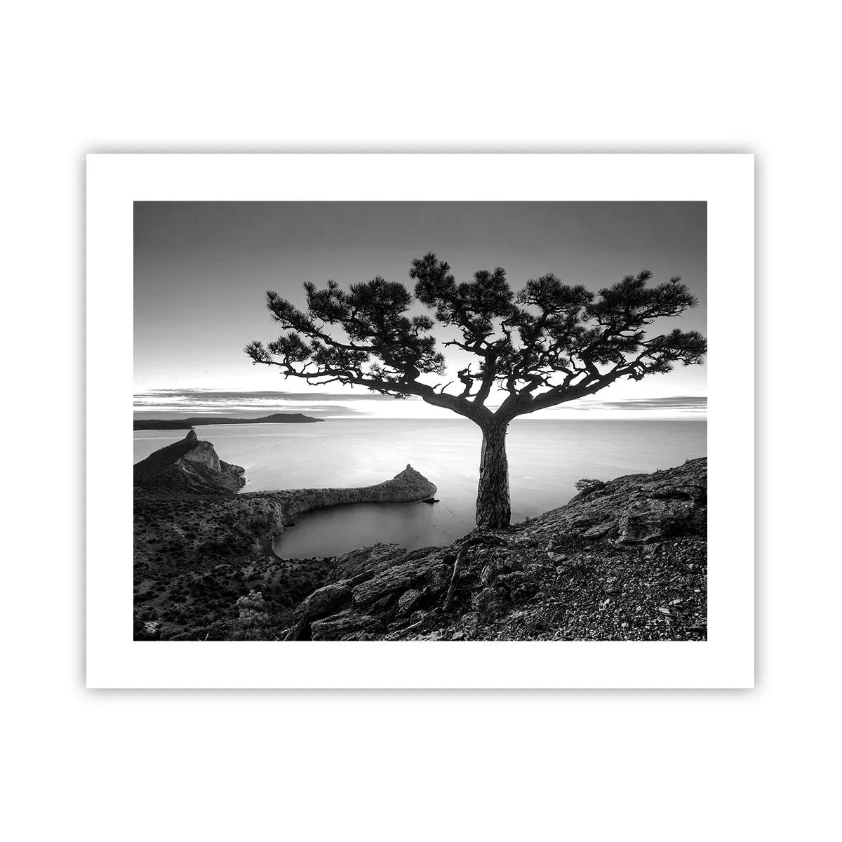 Poster - Stille bis zum Horizont - 50x40 cm