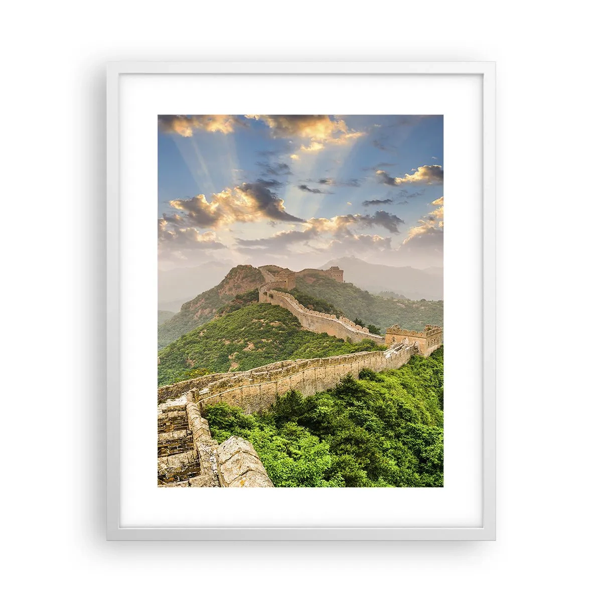 Poster in einem weißen Rahmen - Ewige Größe - 40x50 cm