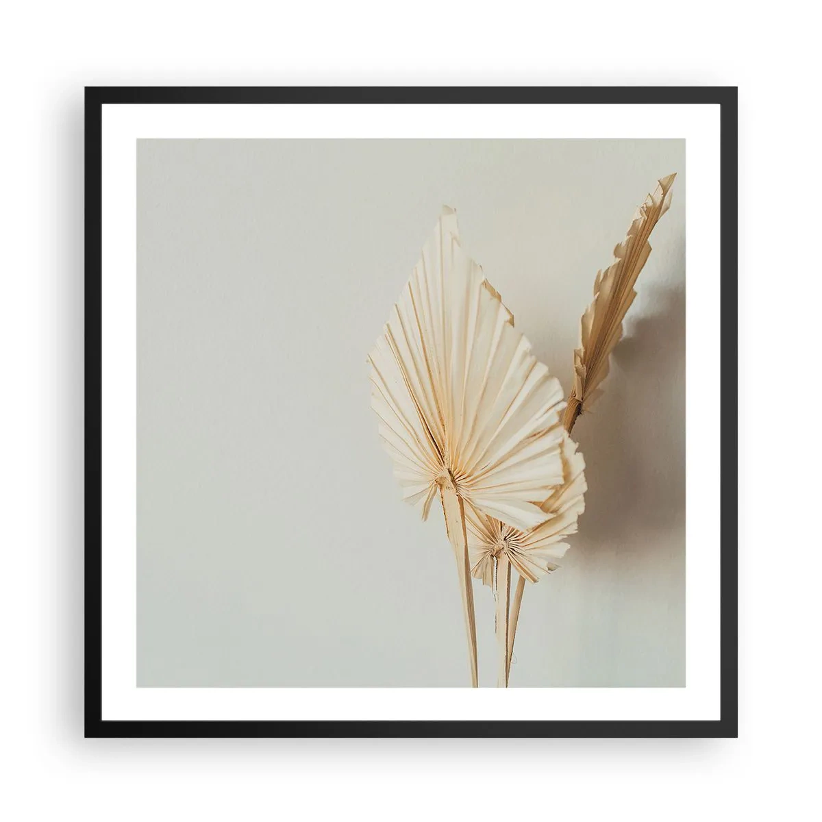 Poster in einem schwarzem Rahmen - Wenn Sie Erleichterung brauchen - 60x60 cm