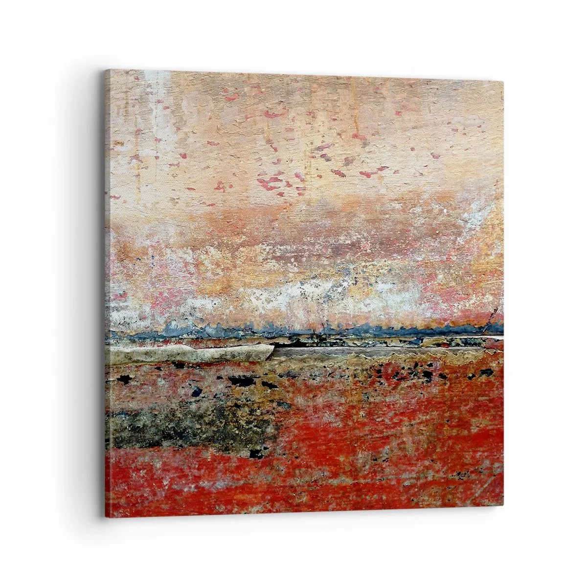 Bild auf Leinwand - Leinwandbild - Vielleicht liegt es am Meer - 70x70 cm