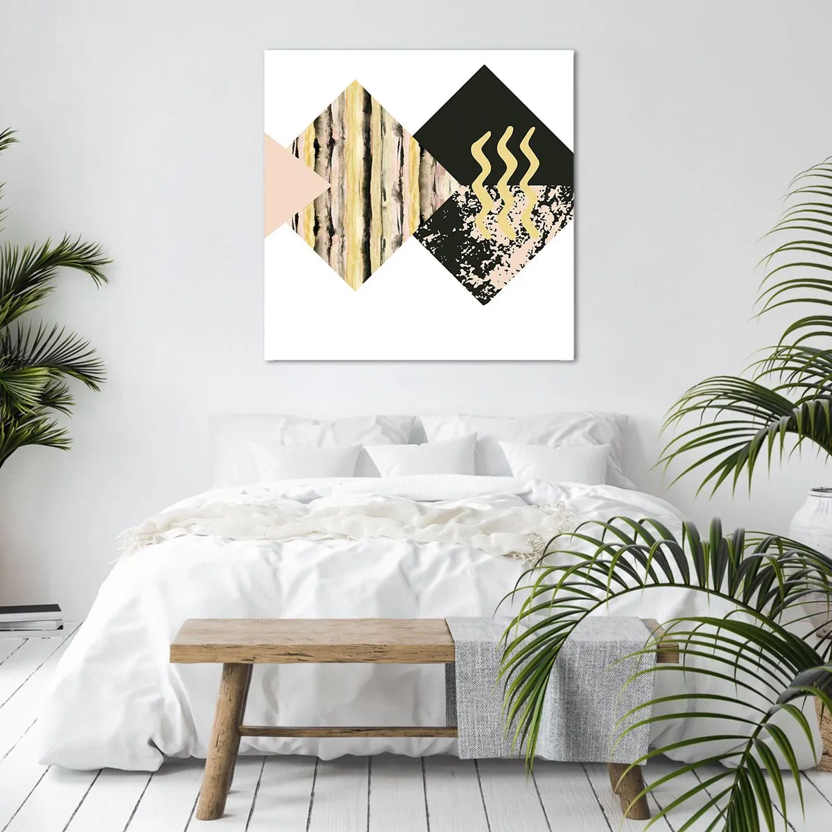 Bild auf Leinwand - Leinwandbild - Es ist nicht so einfach - 50x50 cm