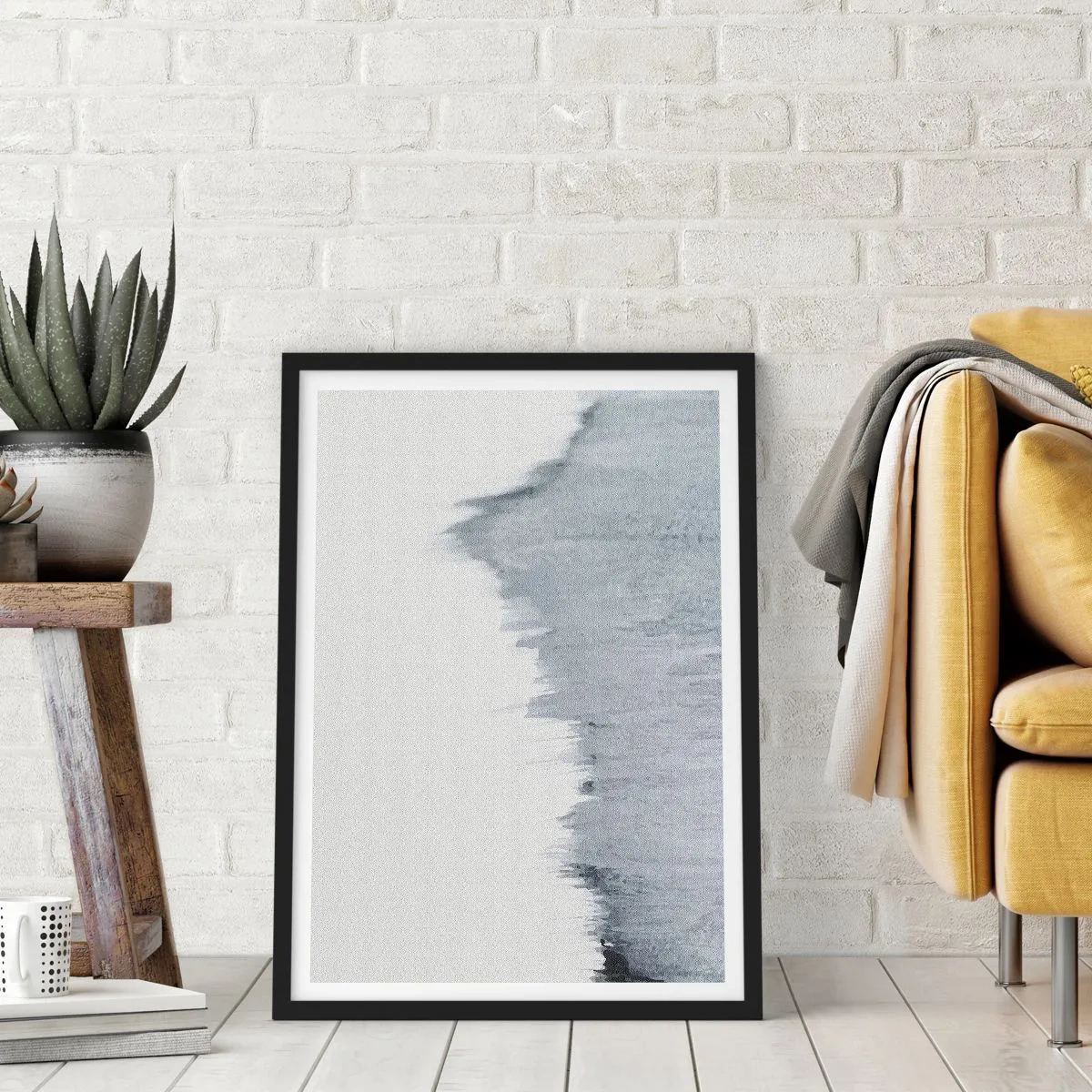 Poster in einem schwarzem Rahmen - Mysteriöse Aufzeichnung - 40x50 cm