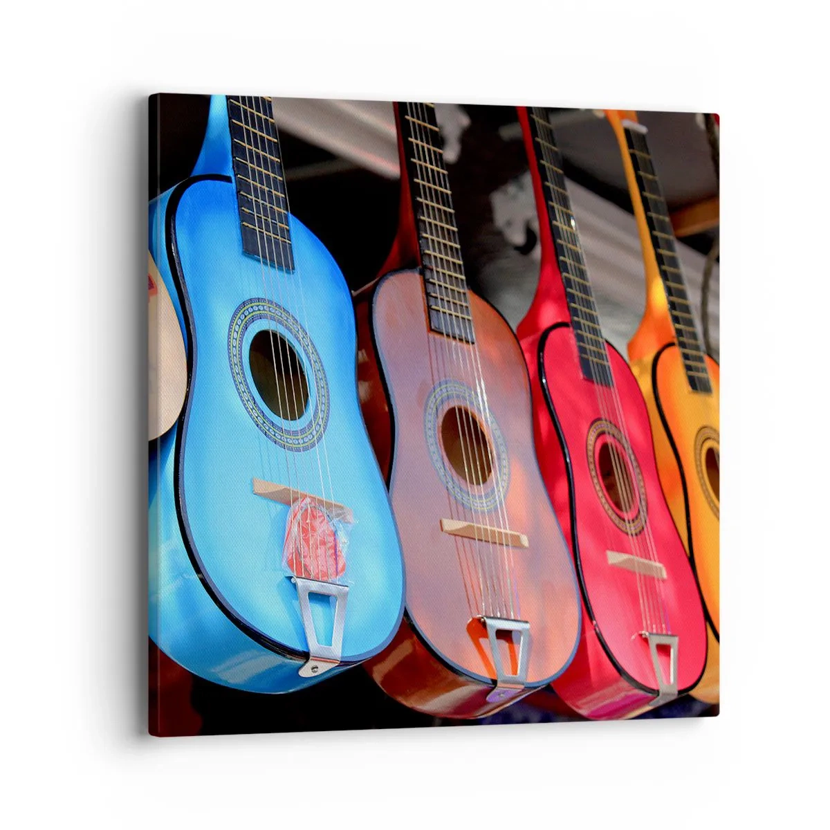 Bild auf Leinwand - Leinwandbild - Lateinische Atmosphäre - 40x40 cm