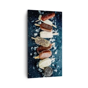 Bild auf Leinwand - Leinwandbild - Geschmack des heißen Sommers - 45x80 cm