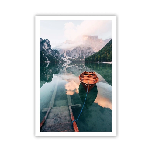 Poster - Friedlicher Schlaf der Berge - 61x91 cm