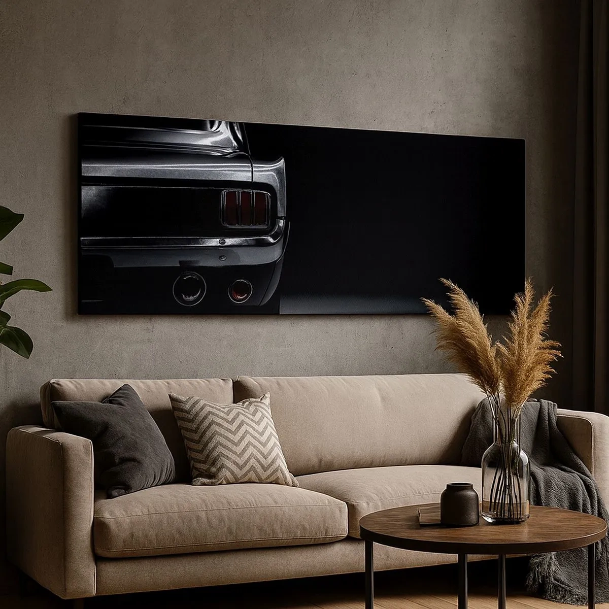 Bild auf Leinwand - Leinwandbild - Charme des Klassikers - 100x40 cm