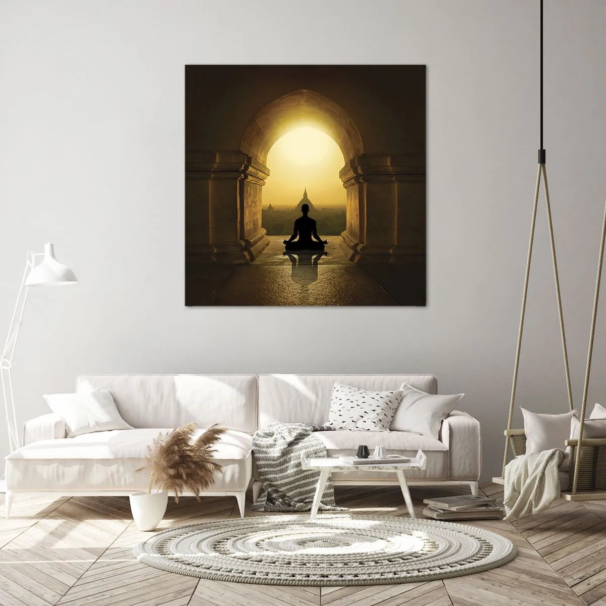 Bild auf Leinwand - Leinwandbild - Vollkommene Harmonie - 70x70 cm