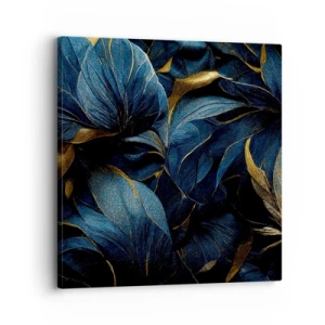 Bild auf Leinwand - Leinwandbild - Mit Gold gefüttert - 30x30 cm