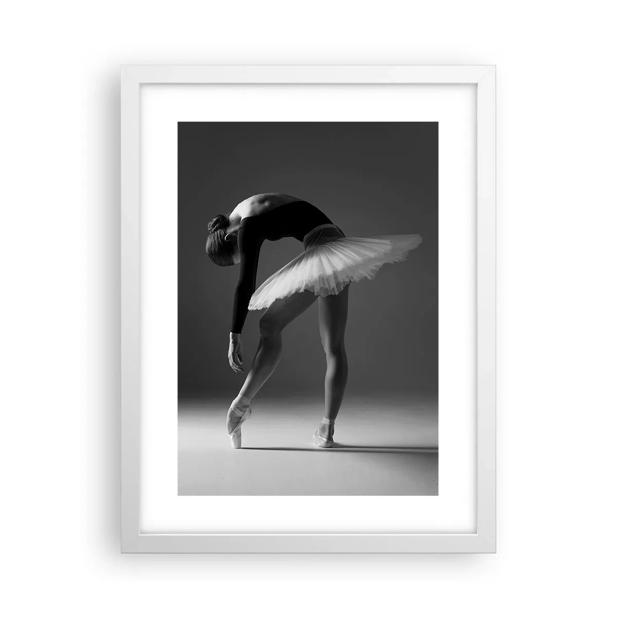 Poster in einem weißen Rahmen - Bella Ballerina - 30x40 cm