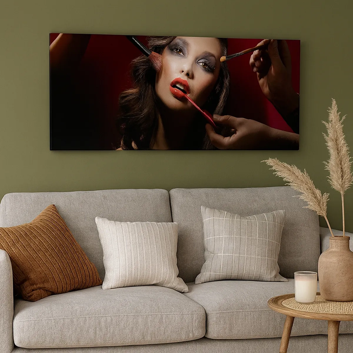 Bild auf Leinwand - Leinwandbild - Verträumt schön - 30x30 cm