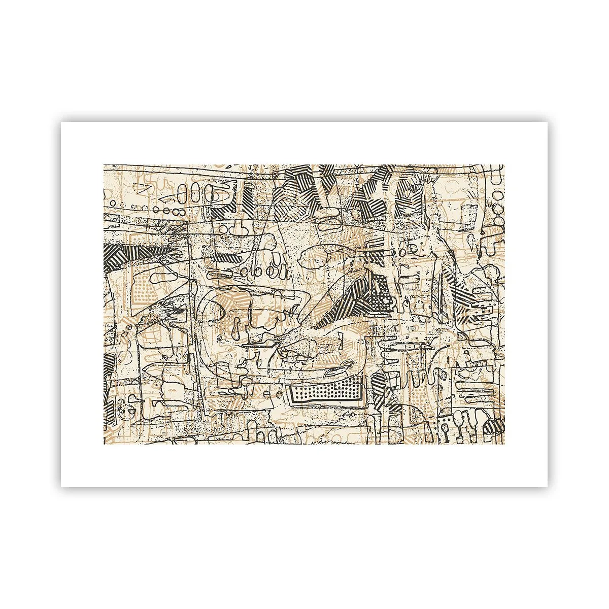 Poster - Es wartet darauf, entschlüsselt zu werden - 40x30 cm