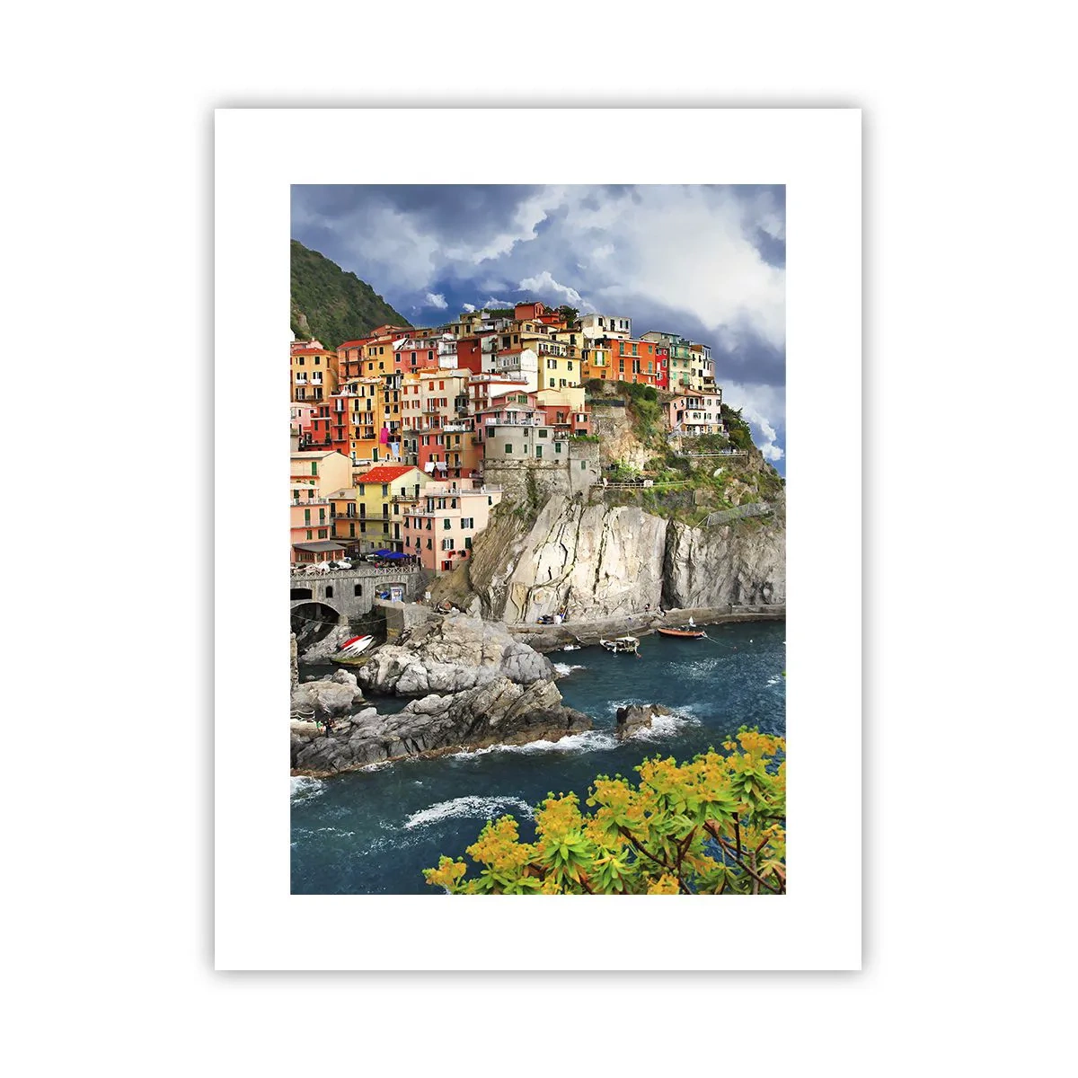 Poster - Eine Gruppe umarmt die Felsen - 30x40 cm