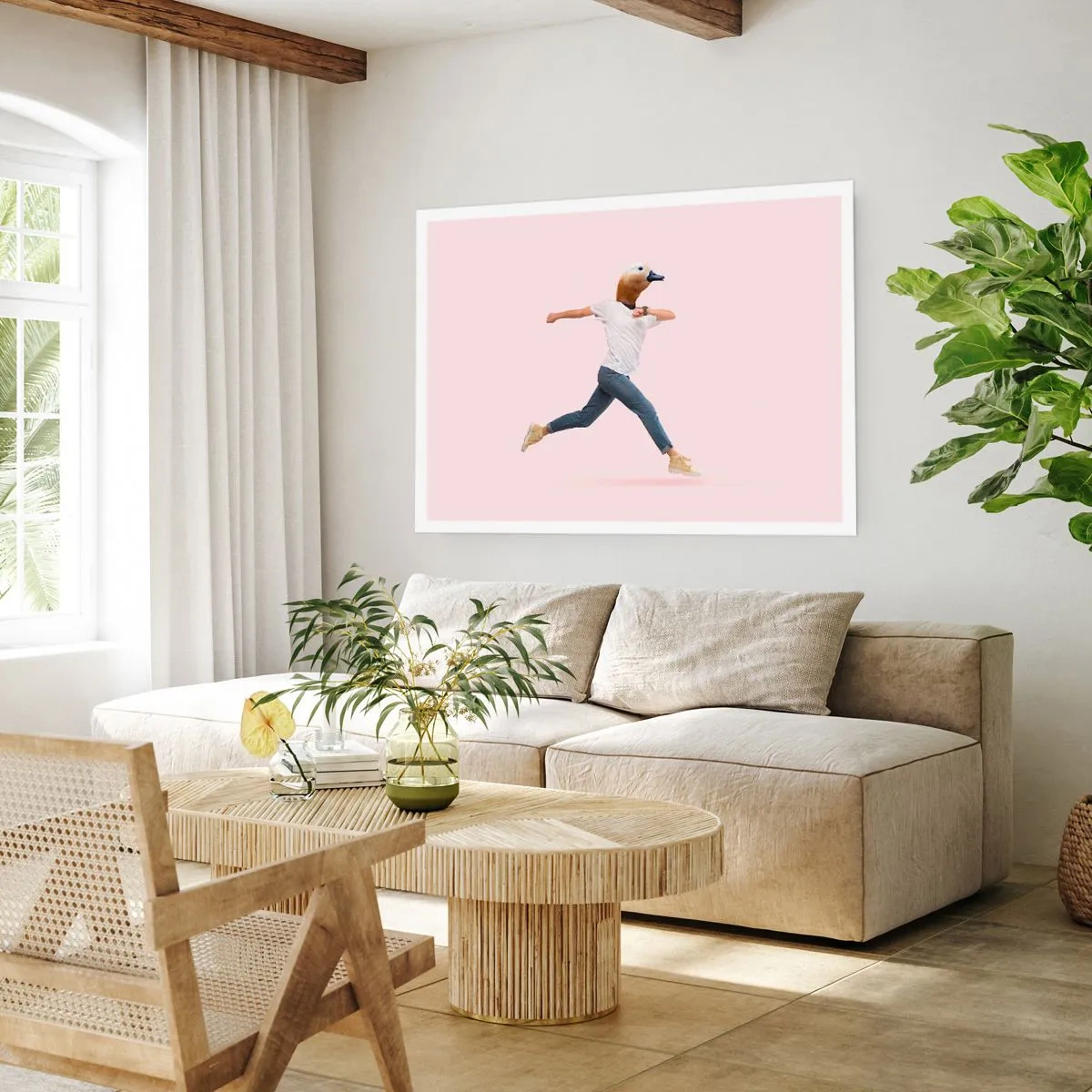 Poster - Eine Prise Absurdität - 70x50 cm