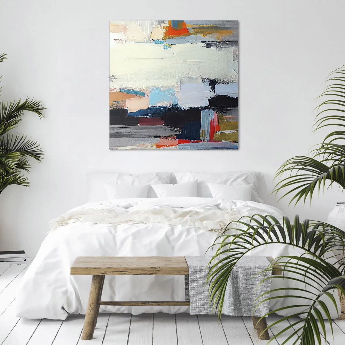 Bild auf Leinwand - Leinwandbild - Gibt es eine Methode? - 50x50 cm