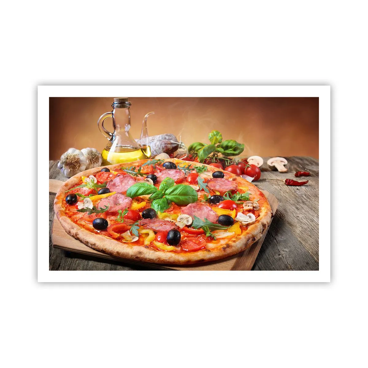 Poster - Mit echtem italienischem Flair - 91x61 cm
