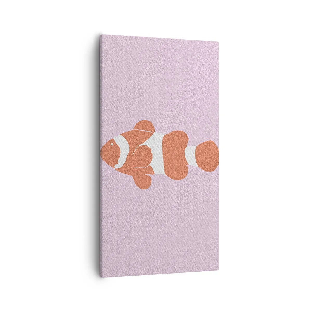 Bild auf Leinwand - Leinwandbild - In Koralle an Gesicht und Schwanz - 55x100 cm