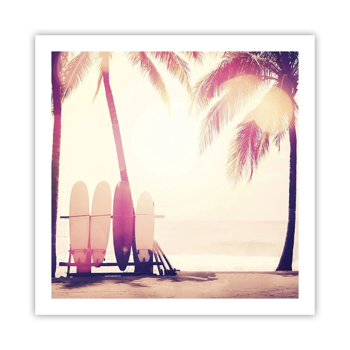 Poster - Es wird ein toller Tag - 60x60 cm