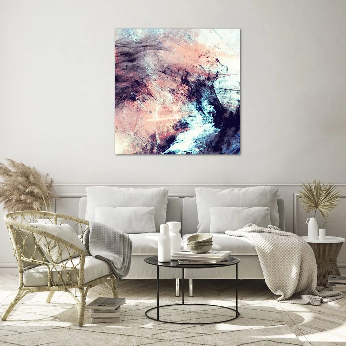 Glasbild - Bild auf glas - Fühle den Wind - 60x60 cm