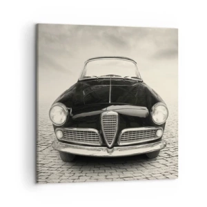 Bild auf Leinwand - Leinwandbild - Man muss mich einfach lieben - 50x50 cm