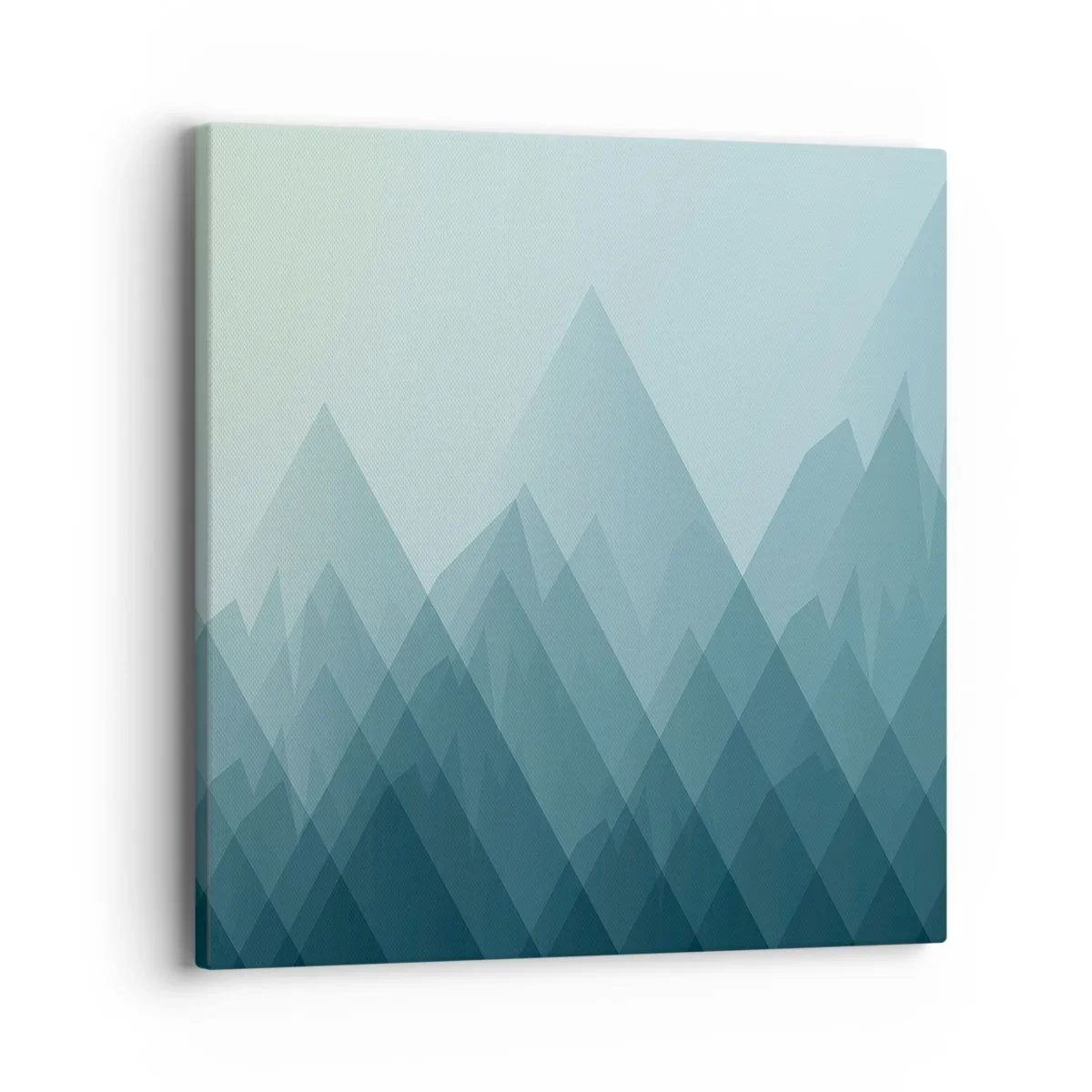 Bild auf Leinwand - Leinwandbild - Groß größer am größten - 40x40 cm