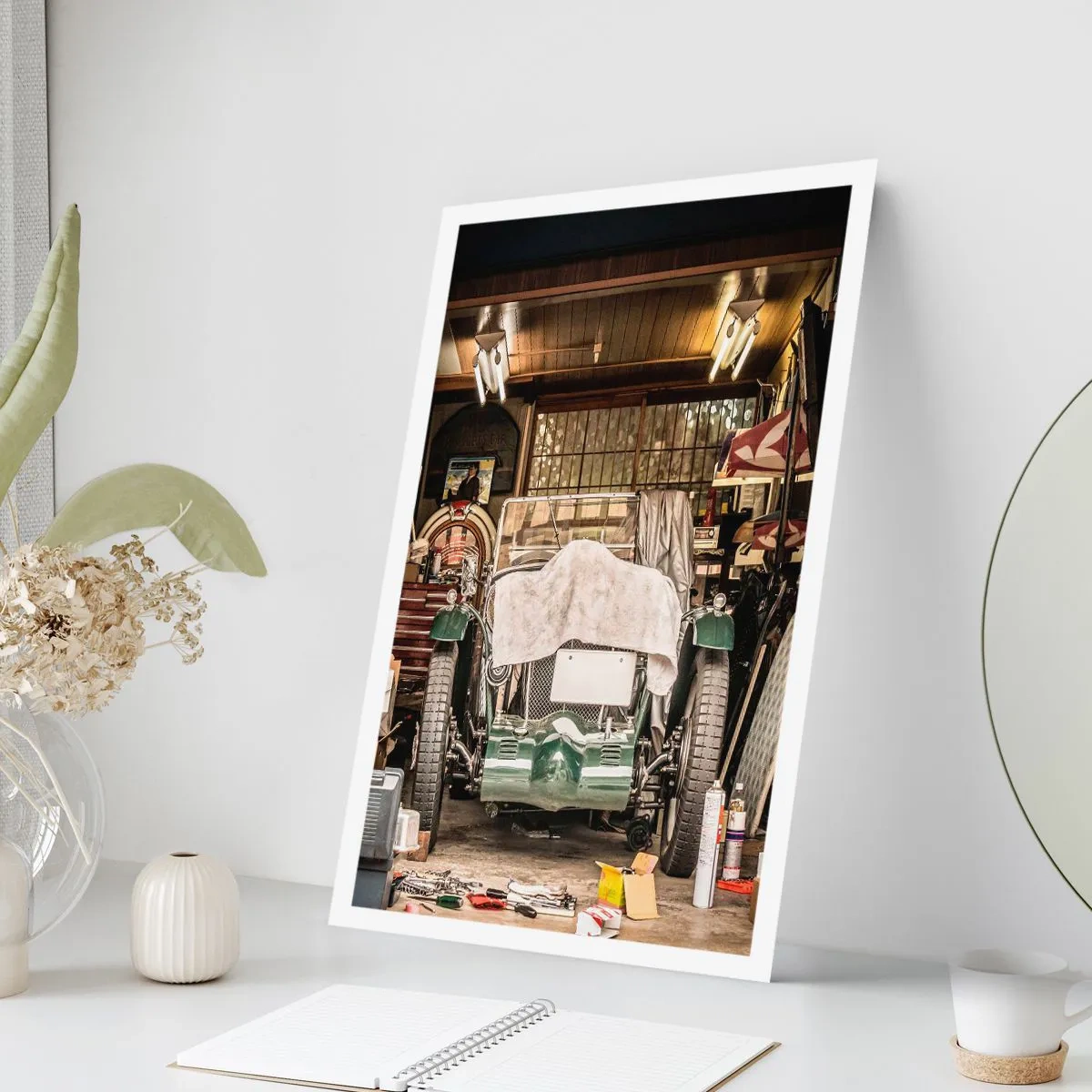 Poster - Zurück in die Vergangenheit - 30x40 cm